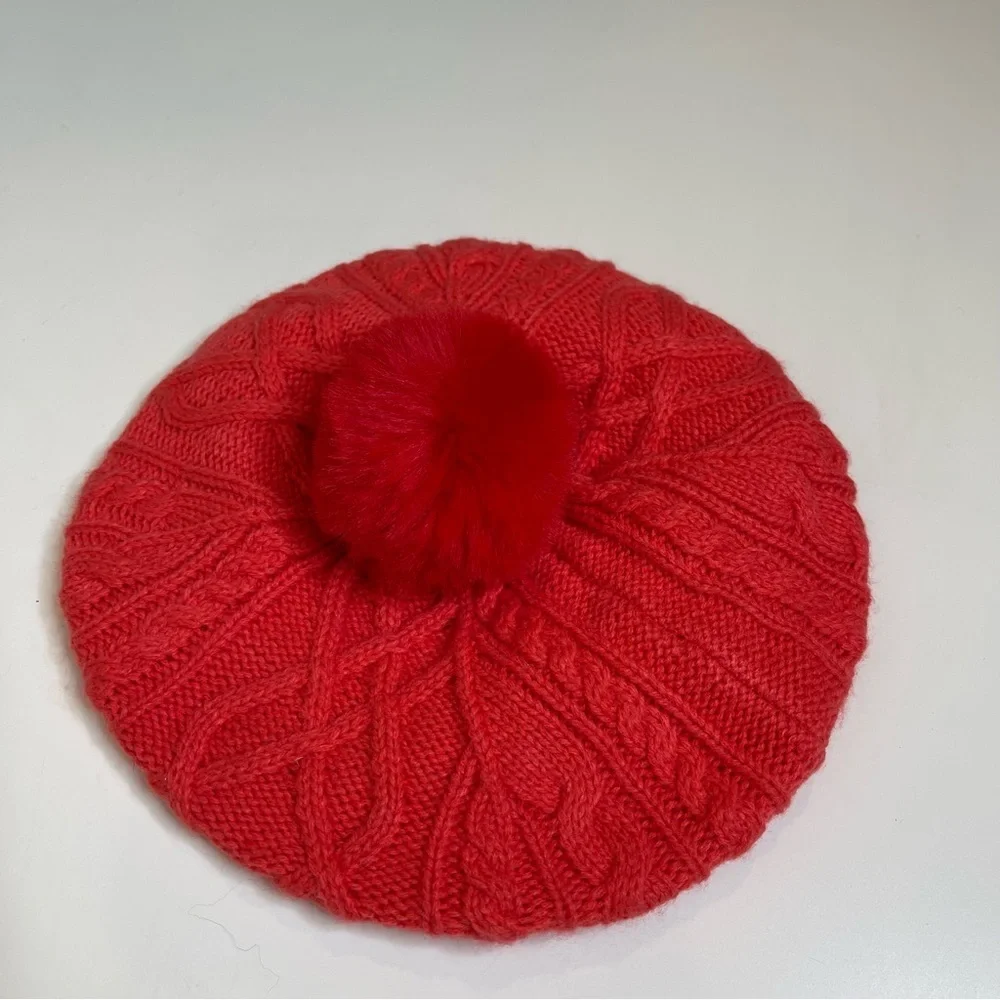 Janie And Jack POM-POM BERET 0-6 months